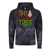 Cloud Black oh Christmas tree cake Vintage Hoodie - Jasminsmagicworld