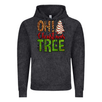 Vintage Black oh Christmas tree cake Vintage Hoodie - Jasminsmagicworld