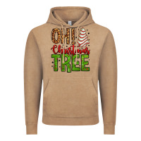 Vintage Coffee oh Christmas tree cake Vintage Hoodie - Jasminsmagicworld