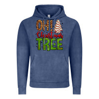 Vintage Denim oh Christmas tree cake Vintage Hoodie - Jasminsmagicworld