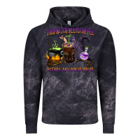Cloud Black this witch needs coffee before any hocus pocus Vintage Hoodie - BarkalooDesign