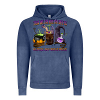Vintage Denim this witch needs coffee before any hocus pocus Vintage Hoodie - BarkalooDesign