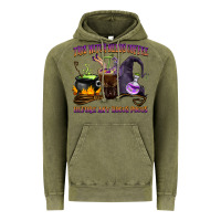 Vintage Olive this witch needs coffee before any hocus pocus Vintage Hoodie - BarkalooDesign