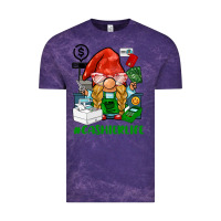 Cloud Purple cashier  life gnome Vintage Tee - BarkalooDesign