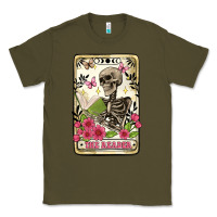 Army Green the reader tarot card Classic Tee - Artiststas