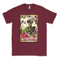 Burgundy the reader tarot card Classic Tee - Artiststas