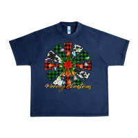 Navy merry christmas windmill Urban Heavy Tee - Jasminsmagicworld