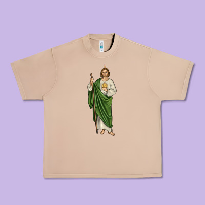 San Judas1 Urban Heavy Tee Designed By Jahusdesignshop