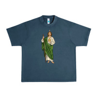Midnight Navy san judas1 Urban Heavy Tee - JahusDesignShop