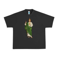 Pigment Black san judas1 Urban Heavy Tee - JahusDesignShop