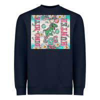Navy dino mite egg hunter Heavyweight Sweatshirt - TumblerDesignByShophia
