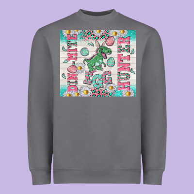 Dino Mite Egg Hunter Heavyweight Sweatshirt Designed By Tumblerdesignbyshophia