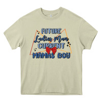 Mossy future ladies man current mamas boy Heavy Core Tee - MaliasSmallBusiness