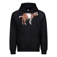 Black Nubian Goat Urban Hoodie - LillyAllenDesigns