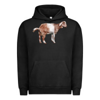 Pigment Black Nubian Goat Urban Hoodie - LillyAllenDesigns