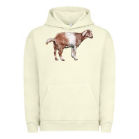 Pigment Pistachio Nubian Goat Urban Hoodie - LillyAllenDesigns