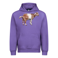 Tulip Nubian Goat Urban Hoodie - LillyAllenDesigns