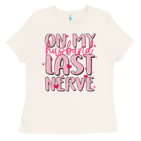Bone on my husband last nerve Ladies Tee - MaliasSmallBusiness