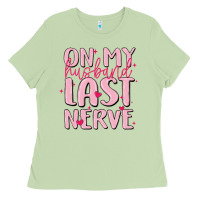 Matcha on my husband last nerve Ladies Tee - MaliasSmallBusiness