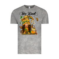 Cloud Rock bee kind gnome Vintage Tee - BarkalooDesign