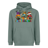 Sage hallothanksmas trucks Heavyweight Hoodie - FaDigitalArtStudio