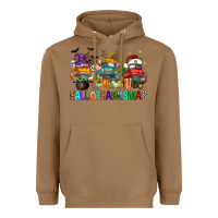 Toasted Coconut hallothanksmas trucks Heavyweight Hoodie - FaDigitalArtStudio