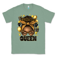 Sage birthday queen afro messy bun Classic Tee - Artiststas