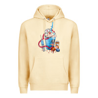 Pina Colada Nurse frappe coffee Premium Hoodie - FaDigitalArtStudio