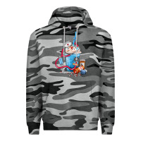 Slate Camo Nurse frappe coffee Premium Hoodie - FaDigitalArtStudio