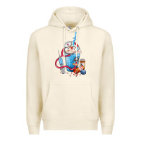 Tofu Nurse frappe coffee Premium Hoodie - FaDigitalArtStudio