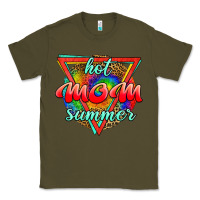 Army Green hot mom summer Classic Tee - JahusDesignShop
