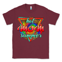 Burgundy hot mom summer Classic Tee - JahusDesignShop