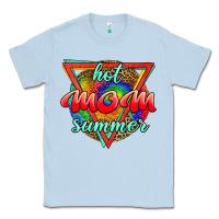 Dusty Blue hot mom summer Classic Tee - JahusDesignShop