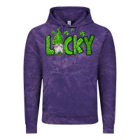 Cloud Purple lucky gnome st patricks day Vintage Hoodie - Jasminsmagicworld