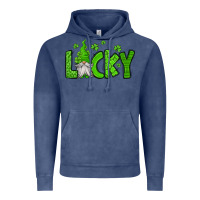 Vintage Denim lucky gnome st patricks day Vintage Hoodie - Jasminsmagicworld