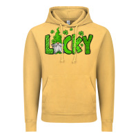 Vintage Mustard lucky gnome st patricks day Vintage Hoodie - Jasminsmagicworld