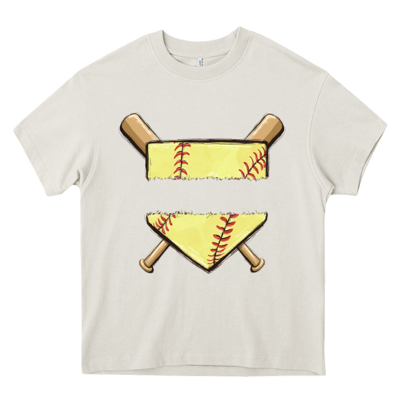 Custom Baseball Heavy Core Tee by MaliasSmallBusiness | Teevron