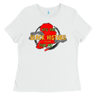 White black history month Ladies Tee - MaliasSmallBusiness