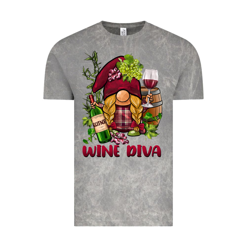 Vine Diva  Gnome Vintage Tee by BarkalooDesign | Teevron