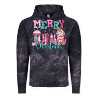 Cloud Black merry christmas pink coffee cups Vintage Hoodie - Jasminsmagicworld