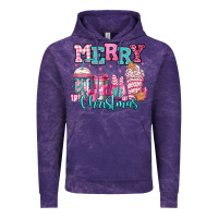 Cloud Purple merry christmas pink coffee cups Vintage Hoodie - Jasminsmagicworld