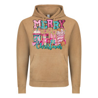 Vintage Camel merry christmas pink coffee cups Vintage Hoodie - Jasminsmagicworld