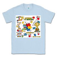 Dusty Blue autism Classic Tee - Artiststas
