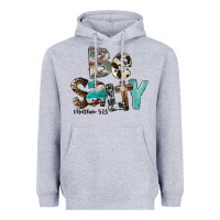 Heather Grey Be Salty Heavyweight Hoodie - FaDigitalArtStudio