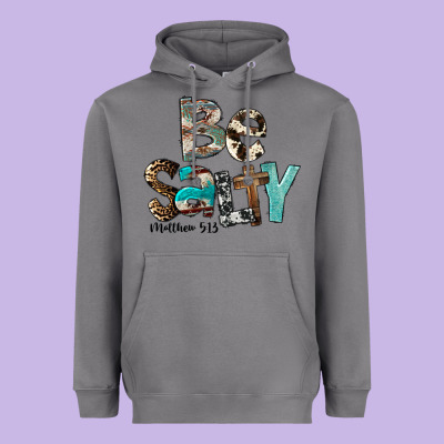 Be Salty Heavyweight Hoodie Designed By Fadigitalartstudio
