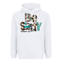 White Be Salty Heavyweight Hoodie - FaDigitalArtStudio