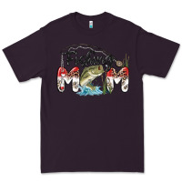 Plum fishing mom Premium Tee - MaliasSmallBusiness