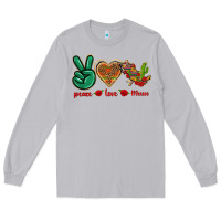 Moon Dust Peace Love Mexico Long Sleeve Tee - texasbilliewilder