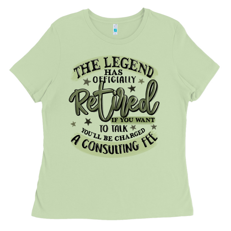 The Legend Has Officially Retired Ladies Tee by MaliasSmallBusiness | Teevron