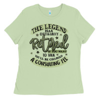 Matcha the legend has officially retired Ladies Tee - MaliasSmallBusiness